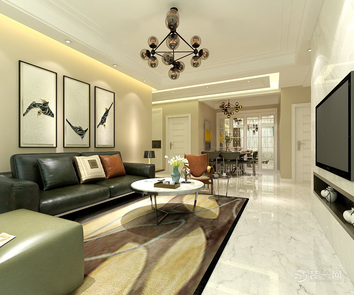 呼和浩特简约风格装修花费,呼和浩特市100平米装修案例