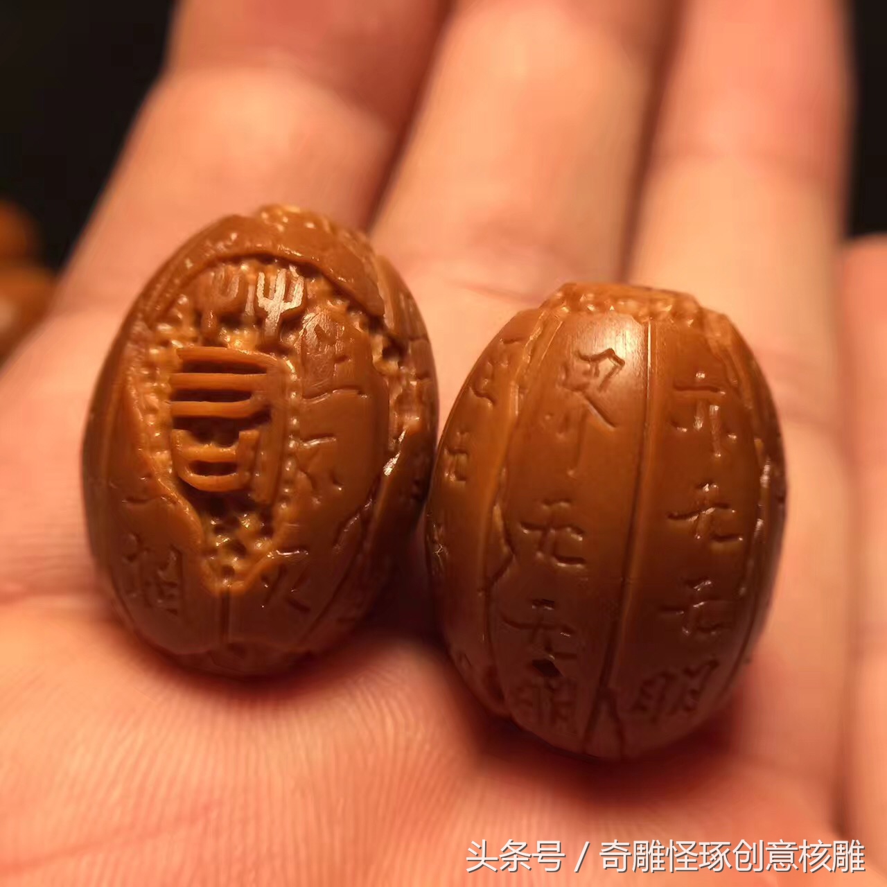 化腐朽为神奇的橄榄核雕,我最喜欢的一串橄榄核雕