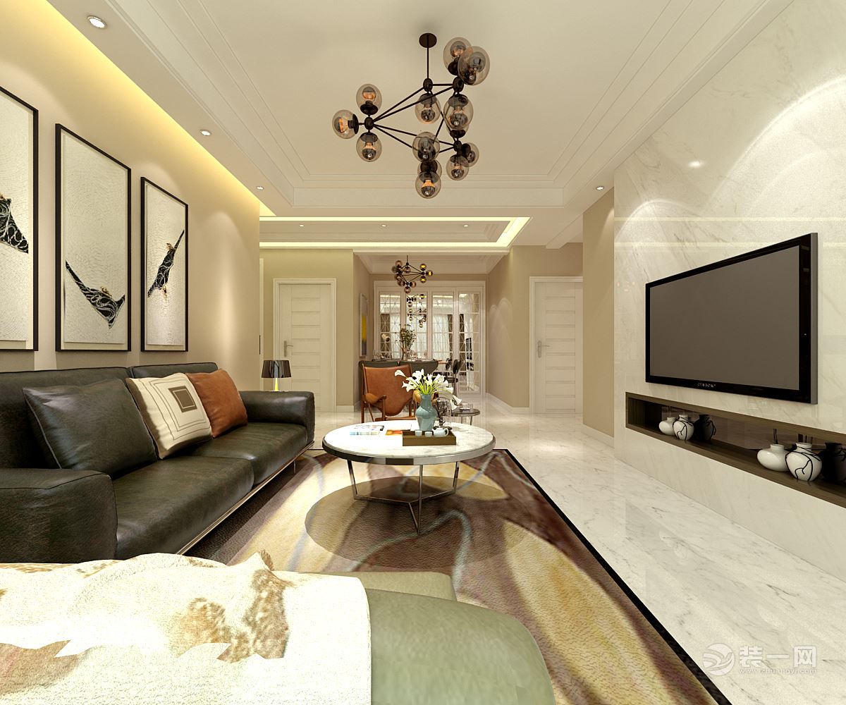 呼和浩特简约风格装修花费,呼和浩特市100平米装修案例