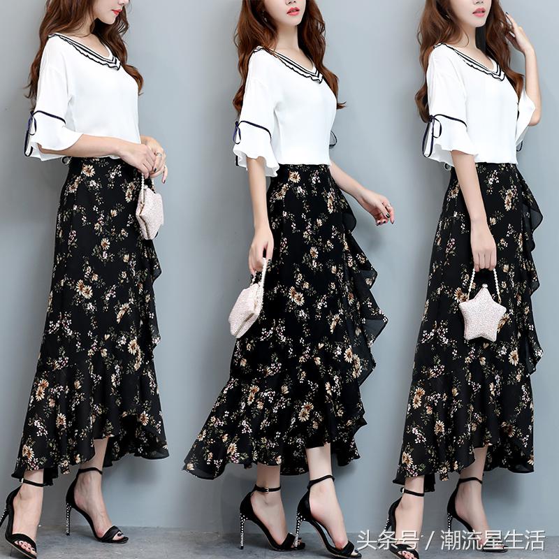 春风十里，不如一袭碎花长裙清凉一夏