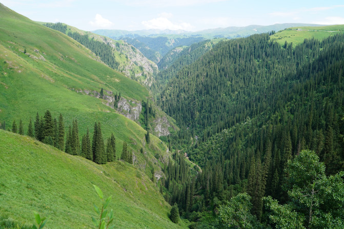 感受大西北的异域风情环疆游结束,南北疆深度游北疆进入南疆