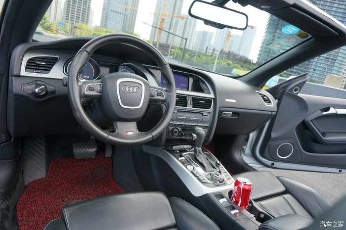 运动感很强新款奥迪s5敞篷版实车,性能和买菜兼顾的2018款奥迪s5