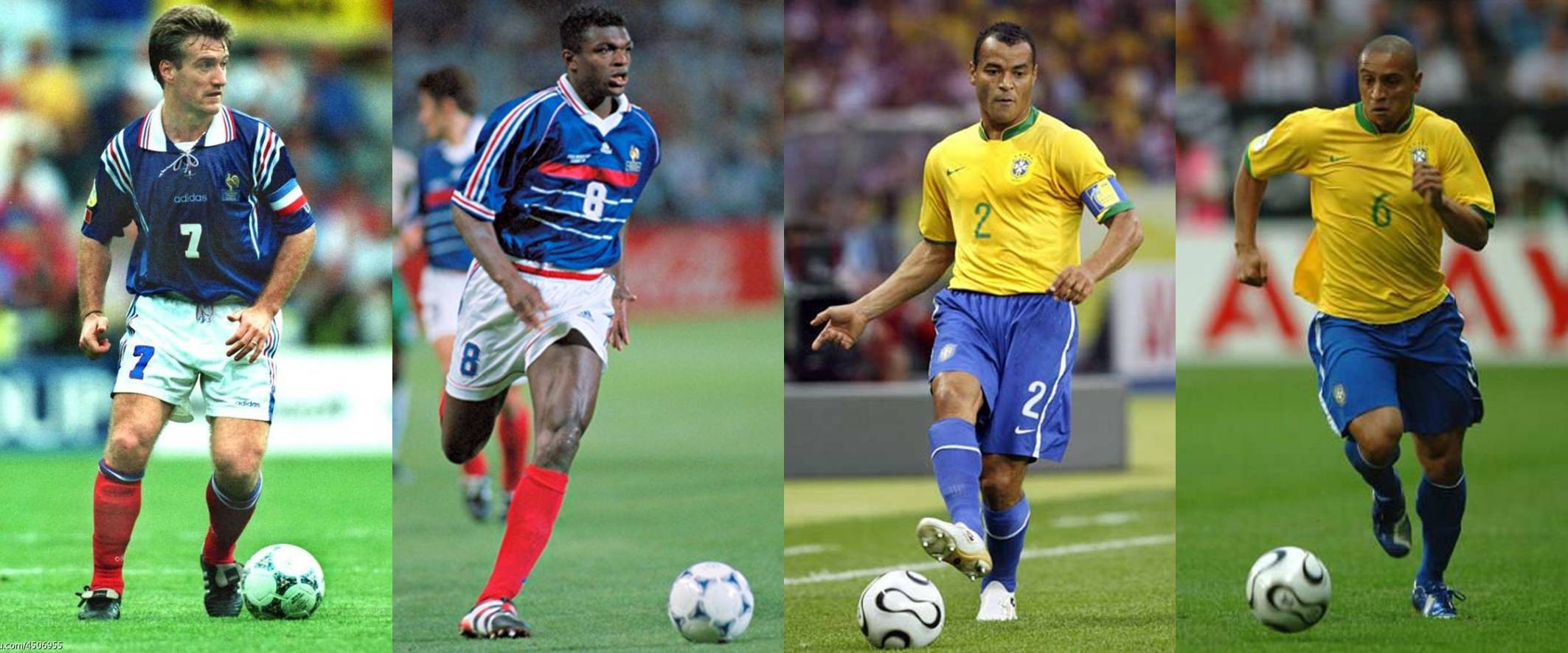 历史上实现大满贯的足球运动员,足球历史8位大满贯得主