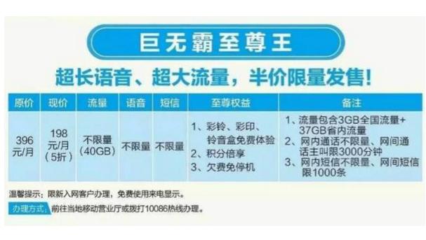 中国移动流量卡19元185g免费申请,中国移动流量卡19元206g免费申请