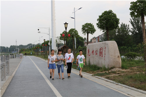 光山县官渡河风景,光山官渡河沙滩公园荷花