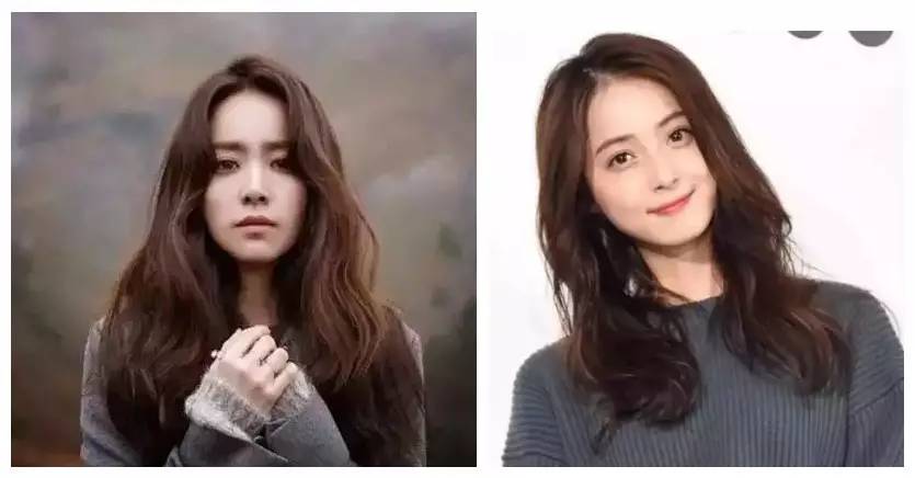 方脸赵丽颖明星图,赵丽颖鹅蛋脸图片大全