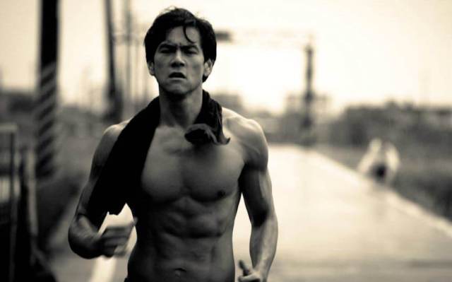 彭于晏最帅的肌肉照,荧屏颜值彭于晏