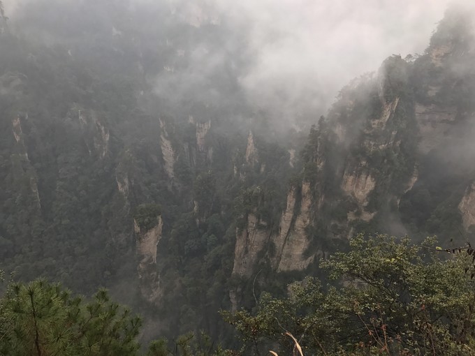 七天六晚长沙张家界吃货视角带你领略冰天雪地的张家