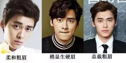 男朋友不帅，可能是眉形影响了他当欧巴