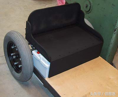 手工打造双人电动四轮小车,手工自制电动四轮车全过程