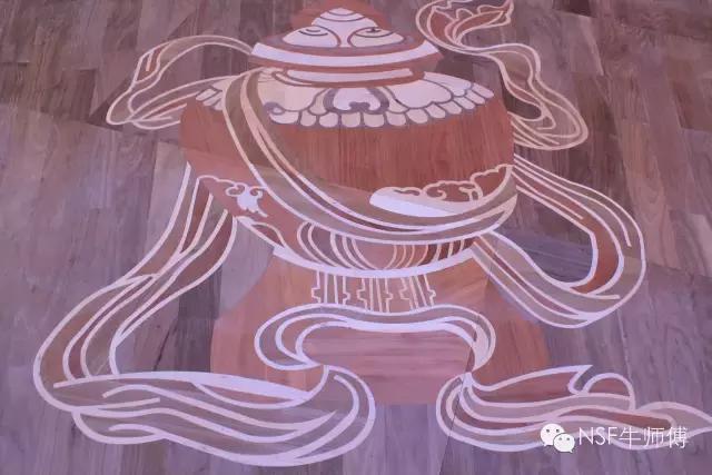 和风雅致拼花地板,中式轻奢拼花木地板