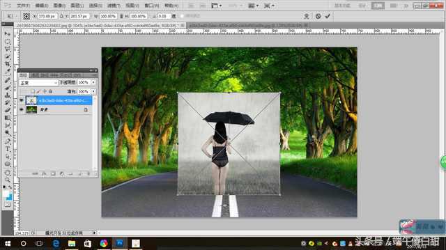 ps创意人像海报双重曝光效果,ps双重曝光的混合选项设置
