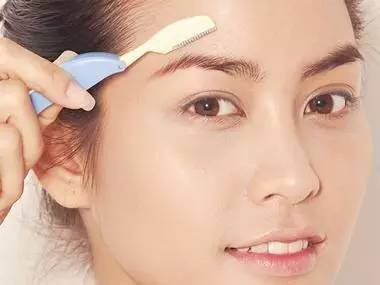 眉毛画对了能够提升颜值,眉毛画粗一点显脸小吗