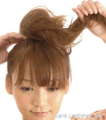 中长发扎花苞头好看吗,如何扎出更具设计感的花苞头