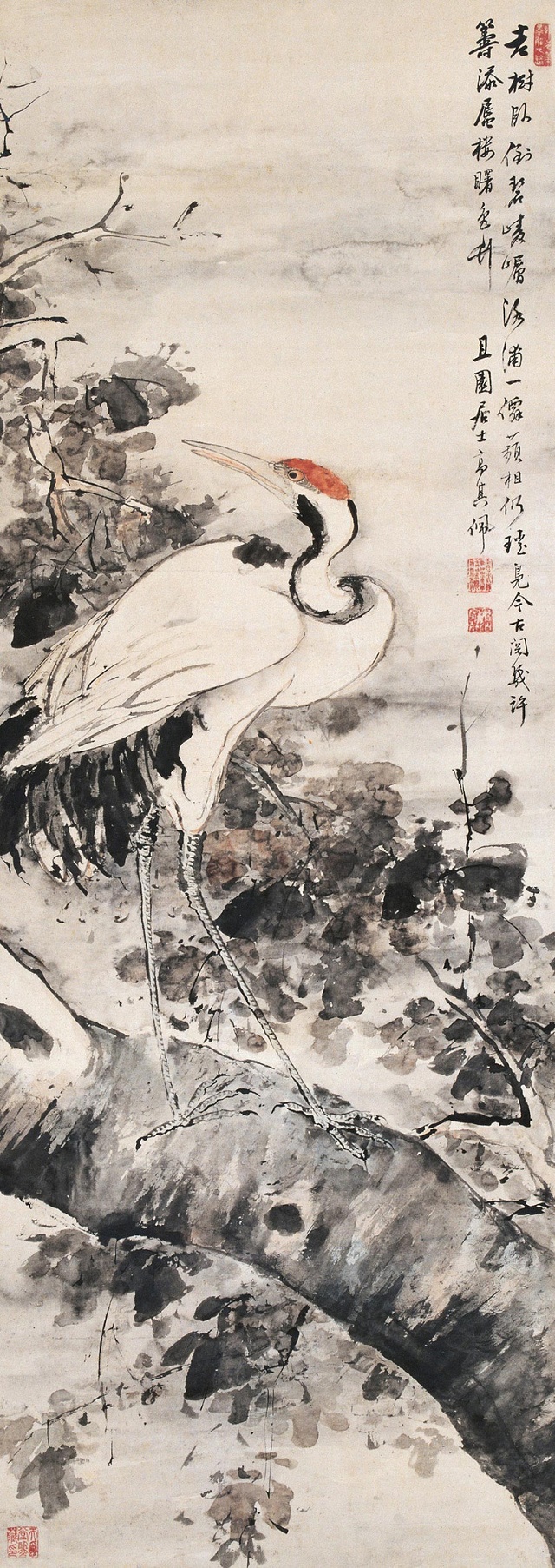 指墨山水画国画,指墨画创始人高其佩