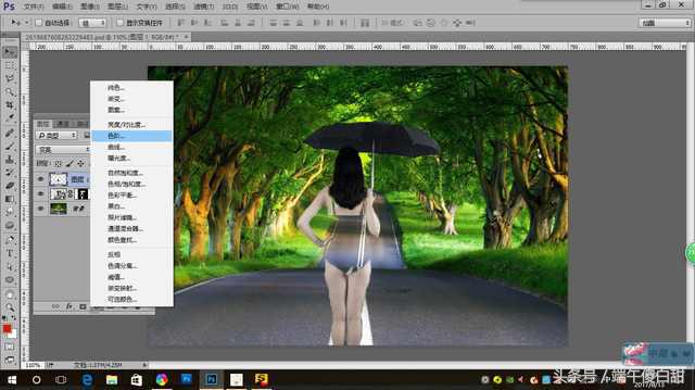 ps创意人像海报双重曝光效果,ps双重曝光的混合选项设置