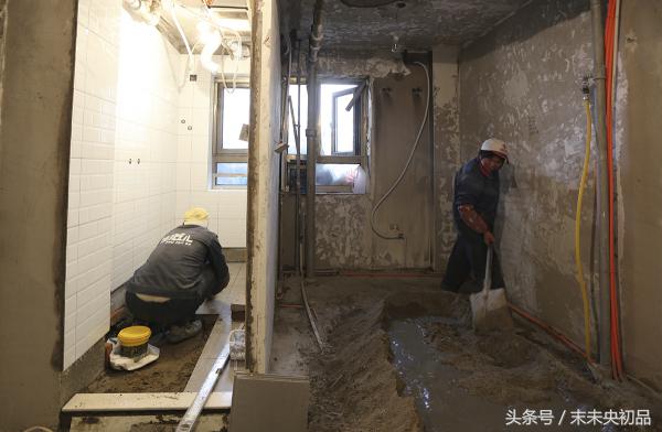 卫生间做防水后贴瓷砖为啥要空鼓,卫生间做完防水贴上砖有多厚