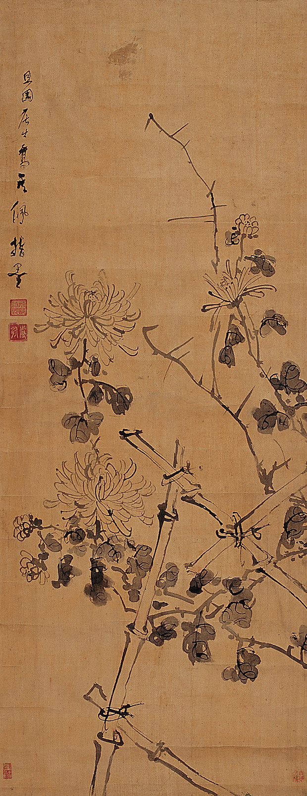 指墨山水画国画,指墨画创始人高其佩