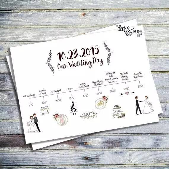 复古婚礼请柬心形,超有设计感的婚礼请柬模板