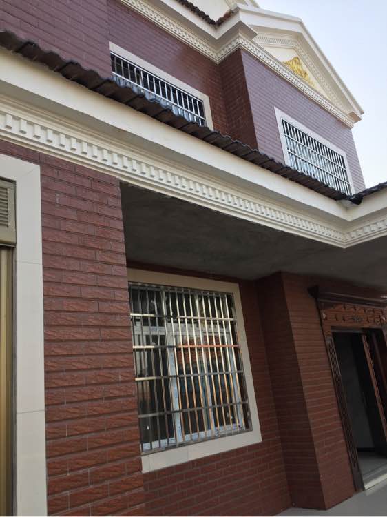 农村自建房顶石棉盖瓦效果图,农村老家三楼盖瓦效果图片