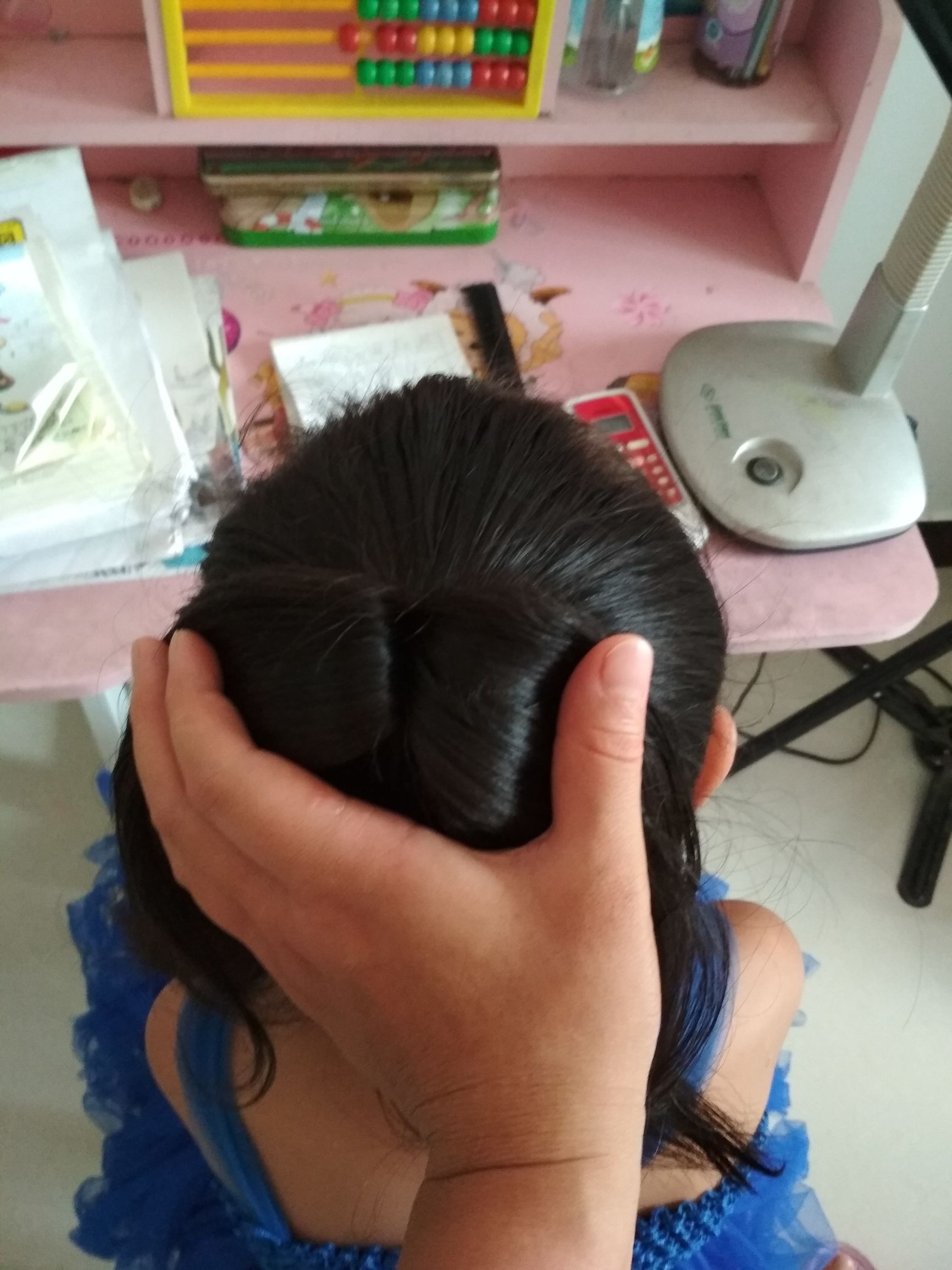 兔耳立体蝴蝶结发型,带有小狐狸耳朵的超简单发型