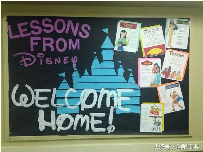 幼儿园开学主题墙欢迎小朋友回家,幼儿开学主题墙简单又大方漂亮的