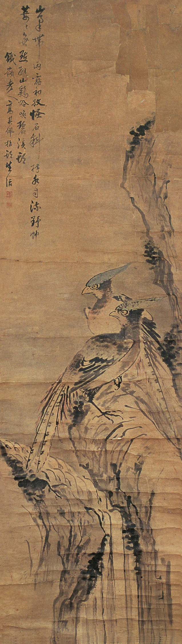 指墨山水画国画,指墨画创始人高其佩