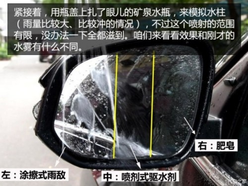 后视镜防水驱水,后视镜防雨水最实惠有效的方法