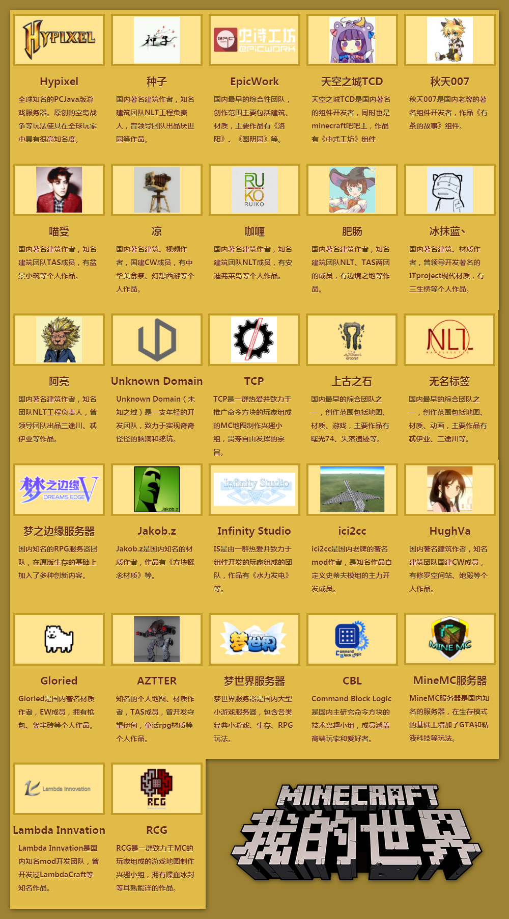 聚焦开发者生态《我的世界》创造者计划曝光