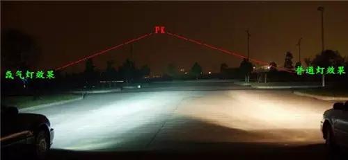 远光换氙气灯泡近光用卤素能够吗,远光灯卤素和氙气的差别