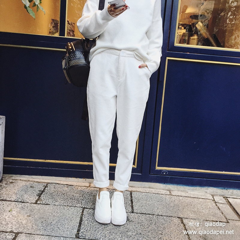 休闲裤男款夏季腿粗,运动散腿休闲裤女款