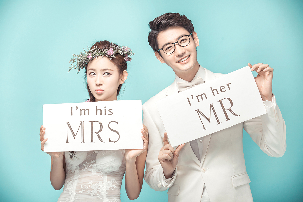 几个小道具让你的韩式婚纱照更出彩~