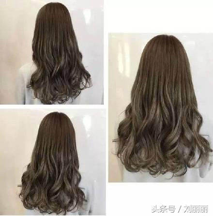 最好看的发尾挑染,发尾高光挑染