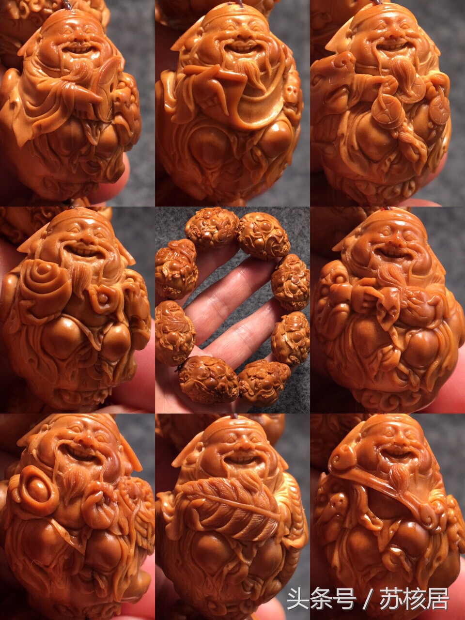 手雕橄榄核怎么雕刻得快一点,橄榄核雕刻作品大全图片