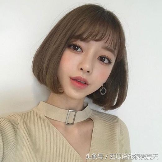 脸圆的女生合适什么发型换上这7款准修颜瘦脸