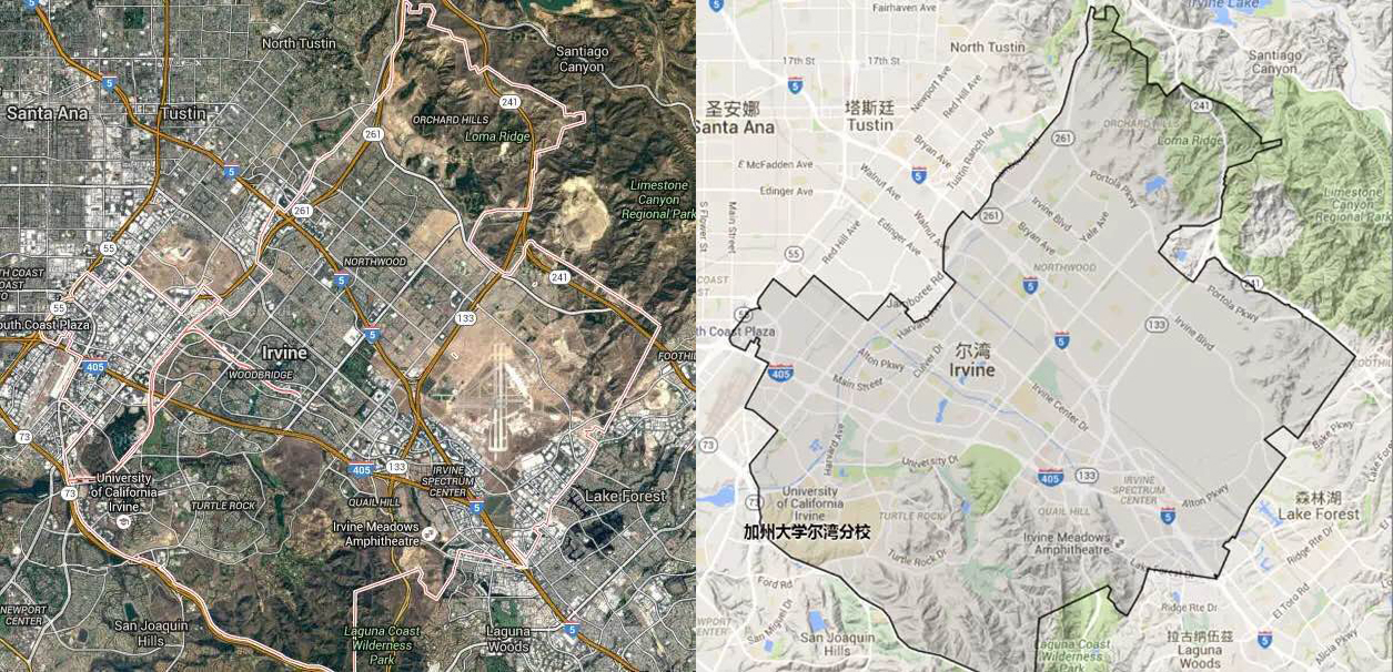 美国尔湾公园规划,美国小镇规划