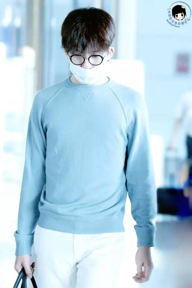 一日一物分享,井柏然同款黑框眼镜