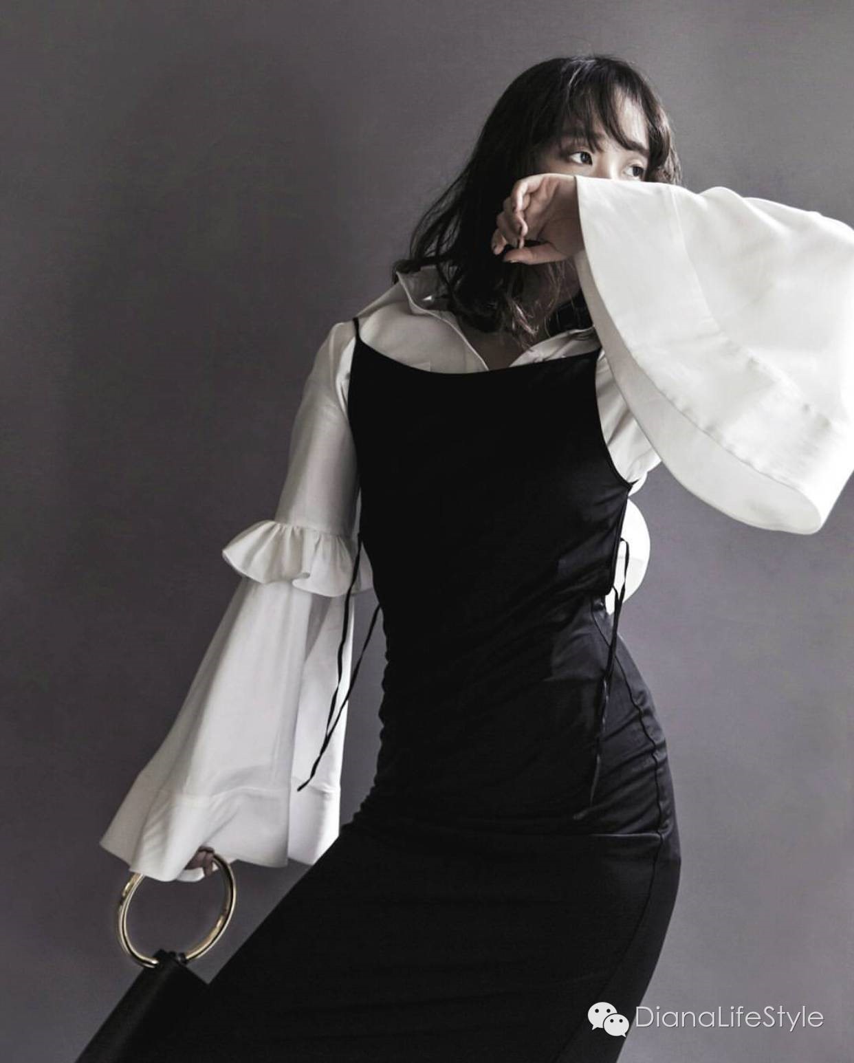 袖子设计感衬衫怎么搭配,衬衫怎么穿最有设计感