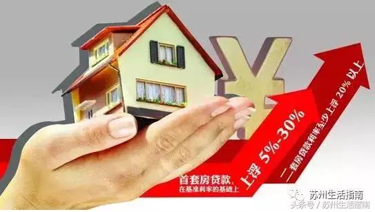 苏州银行贷款上浮利率,苏州首套房贷新政策