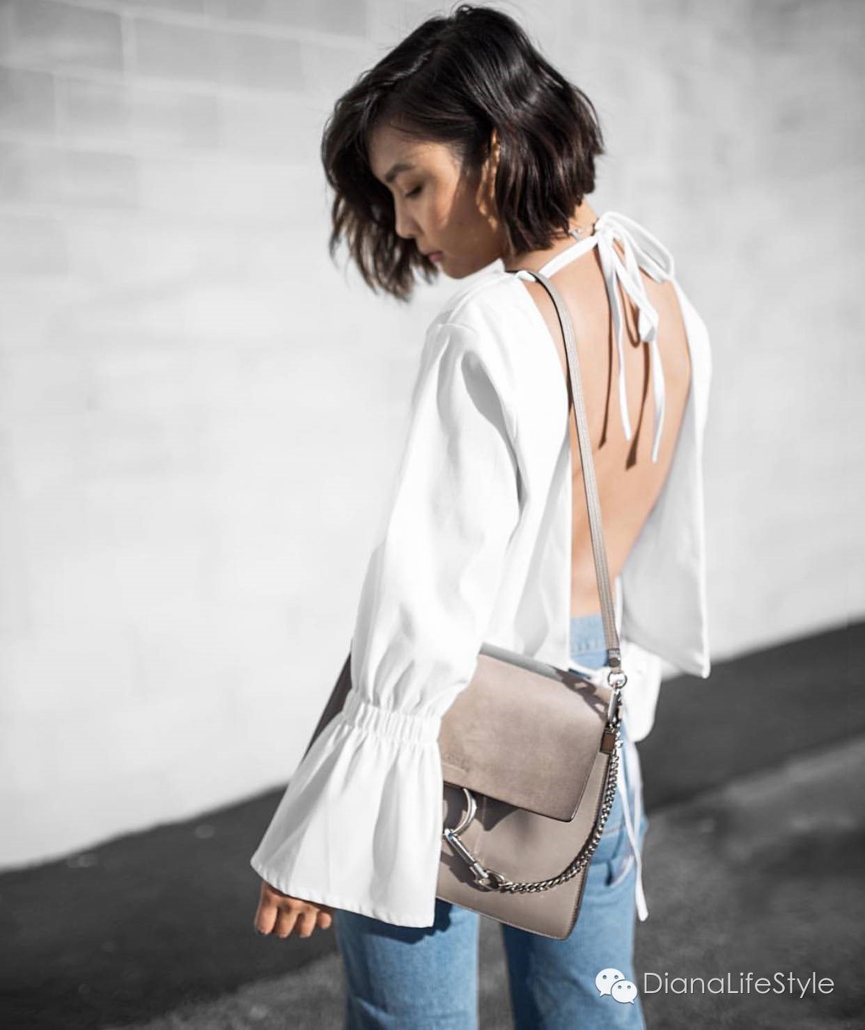 袖子设计感衬衫怎么搭配,衬衫怎么穿最有设计感