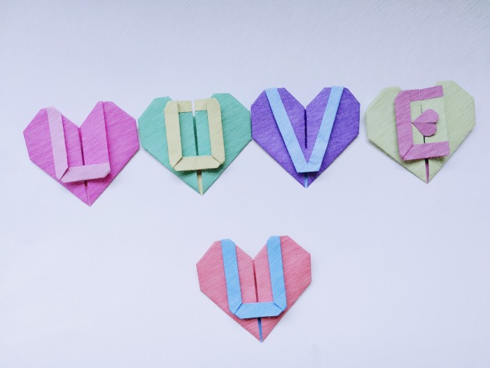 爱心简单折纸手工幼儿园,3-6岁幼儿折纸手工爱心