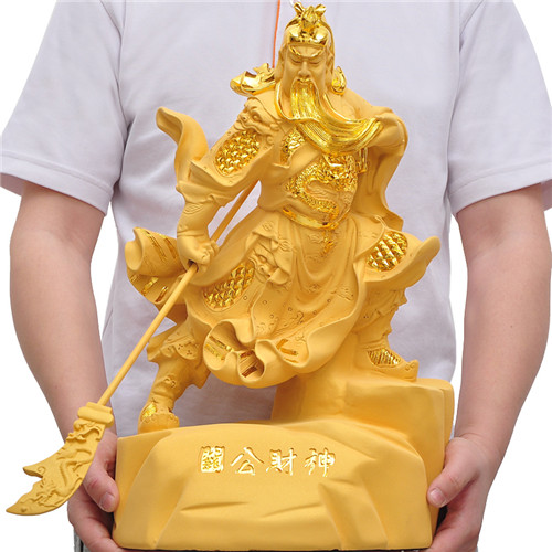 忠义盖世全铜关公关二爷雕塑摆件,关羽关二爷摆件