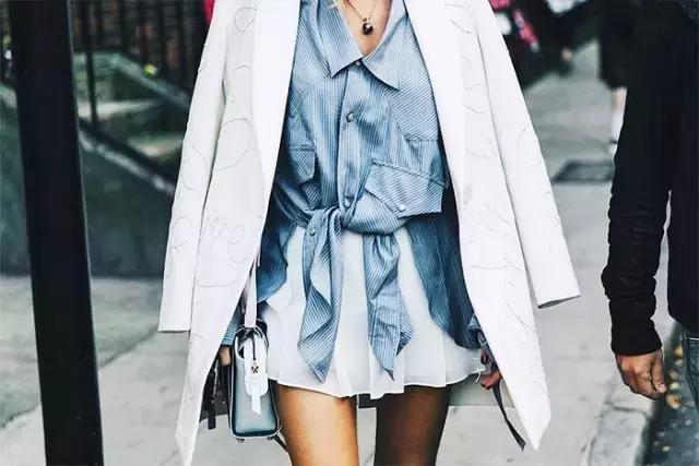 简约又高级的早秋衬衫穿搭,搭配技巧一款衬衫的多种时髦穿法