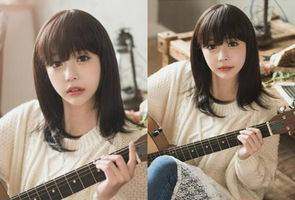 发际线低额头窄小脸合适什么发型,40岁小脸发型女2021流行发型