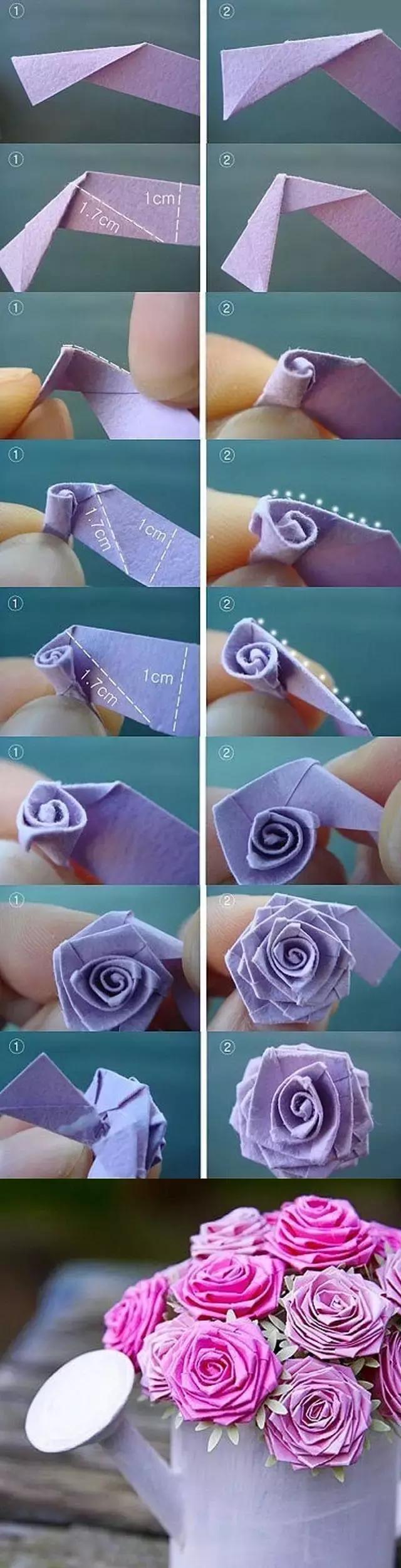 用衍纸做花简单又好,怎么用衍纸做花