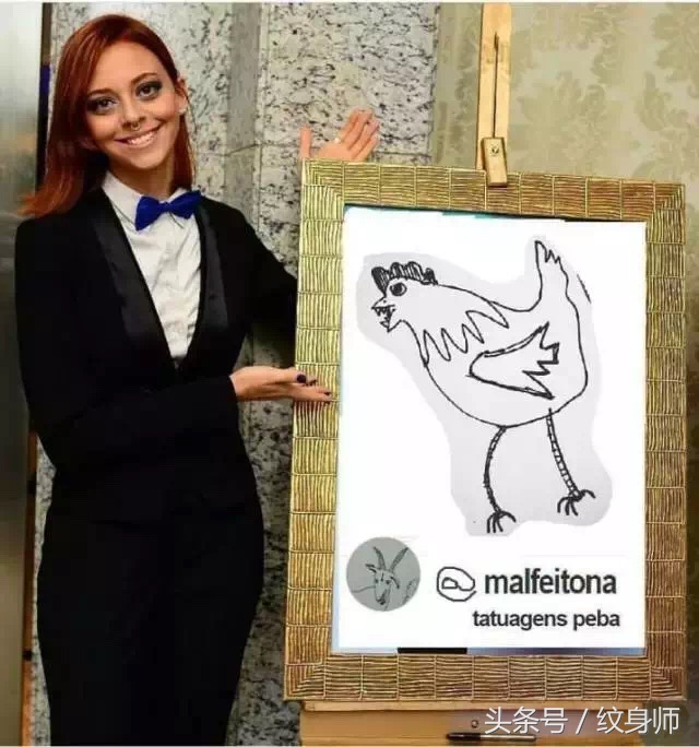 最丑的纹身,纹的最难看的纹身