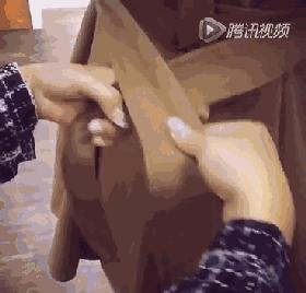 图解漂亮蝴蝶结扎法,蝴蝶结扎法教程慢动作