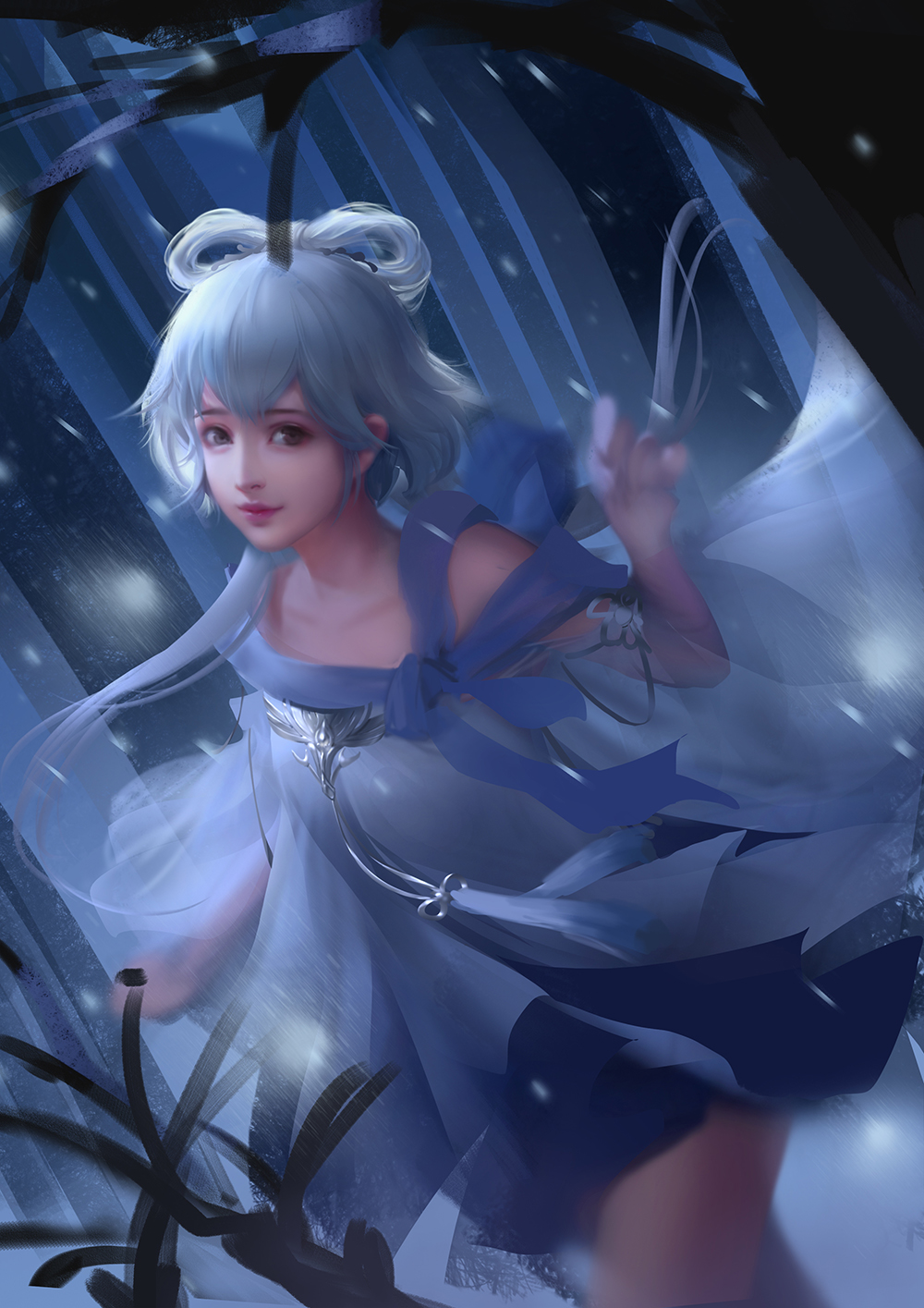 洛天依mc像素图教程,天涯明月刀洛天依动态图