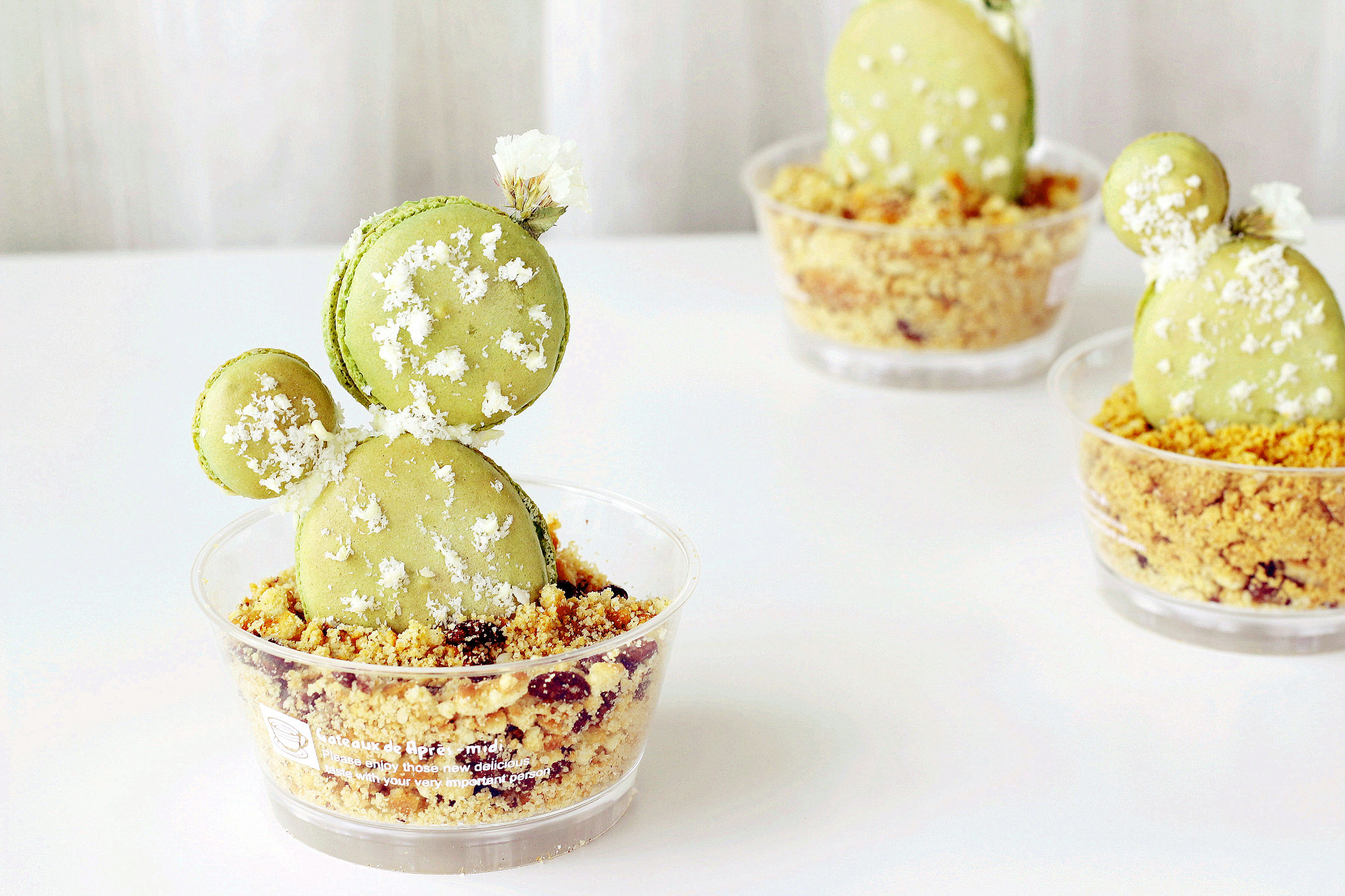 创意抹茶马卡龙图片,日式抹茶马卡龙教程