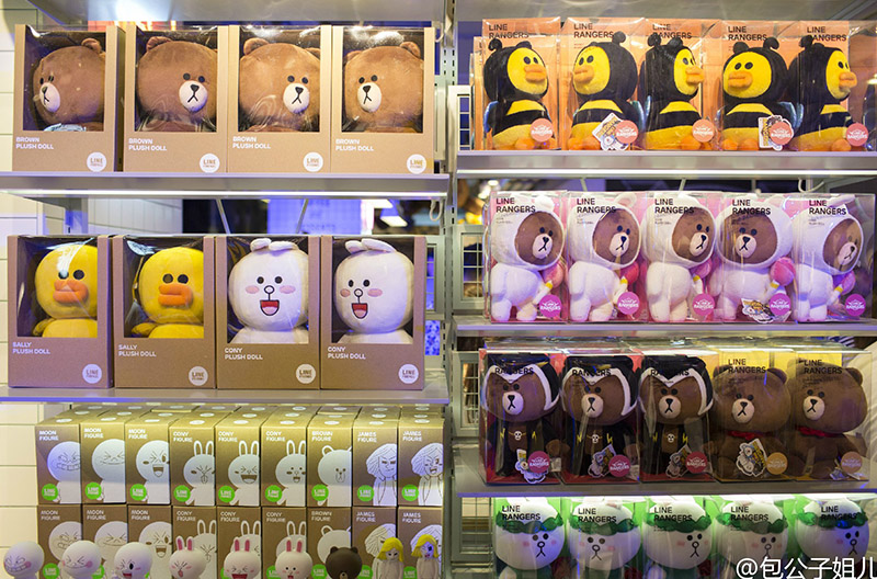 linefriends可妮兔和布朗熊故事,linefriends布朗熊